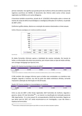 Relatório  final da cpmi da violência contra a mulher