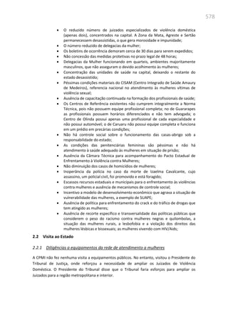 Relatório  final da cpmi da violência contra a mulher