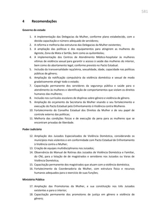 Relatório  final da cpmi da violência contra a mulher