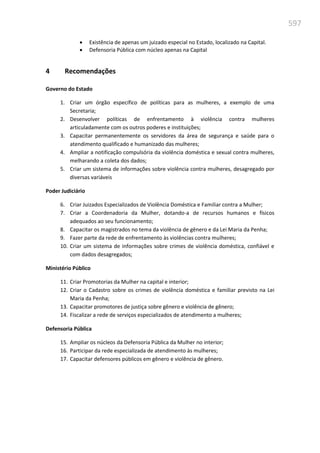 Relatório  final da cpmi da violência contra a mulher