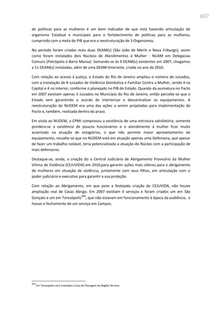 Relatório  final da cpmi da violência contra a mulher