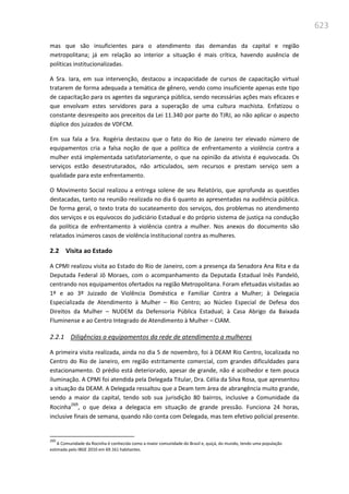 Relatório  final da cpmi da violência contra a mulher