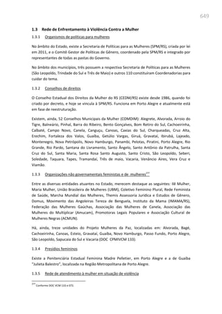 Relatório  final da cpmi da violência contra a mulher