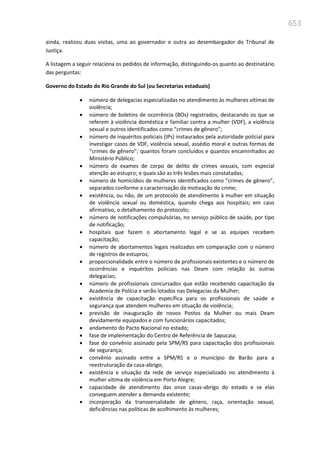 Relatório  final da cpmi da violência contra a mulher