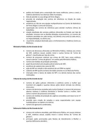 Relatório  final da cpmi da violência contra a mulher