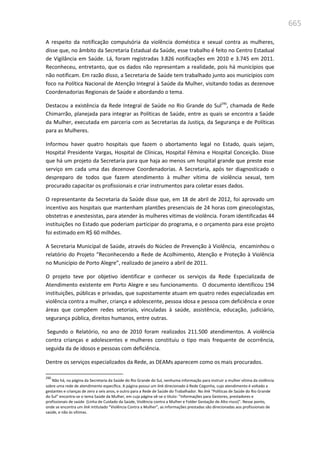Relatório  final da cpmi da violência contra a mulher