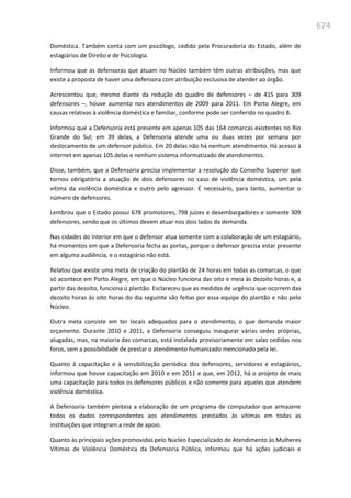 Relatório  final da cpmi da violência contra a mulher