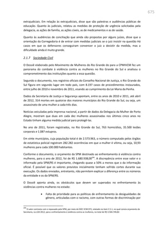 Relatório  final da cpmi da violência contra a mulher