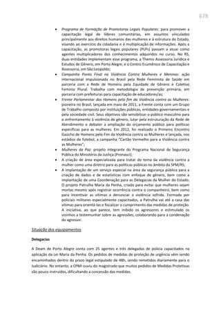 Relatório  final da cpmi da violência contra a mulher
