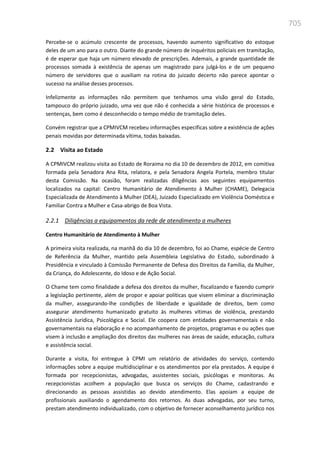 Relatório  final da cpmi da violência contra a mulher