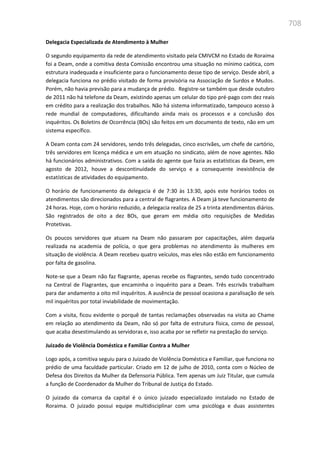 Relatório  final da cpmi da violência contra a mulher