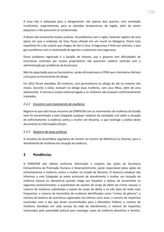 Relatório  final da cpmi da violência contra a mulher