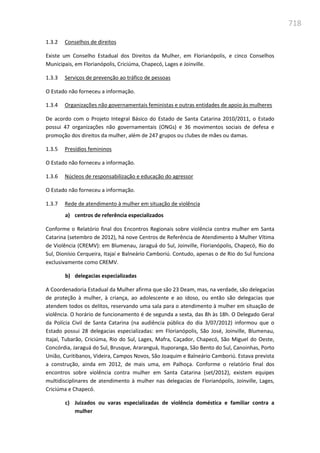 Relatório  final da cpmi da violência contra a mulher