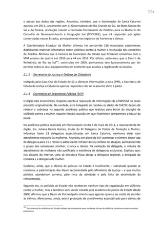 Relatório  final da cpmi da violência contra a mulher