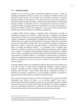 Relatório  final da cpmi da violência contra a mulher