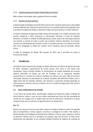 Relatório  final da cpmi da violência contra a mulher