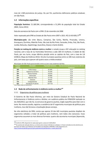 Relatório  final da cpmi da violência contra a mulher