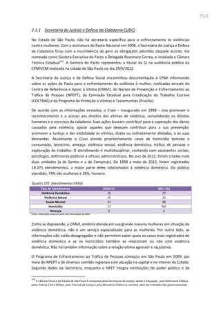 Relatório  final da cpmi da violência contra a mulher