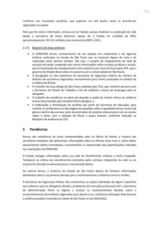 Relatório  final da cpmi da violência contra a mulher