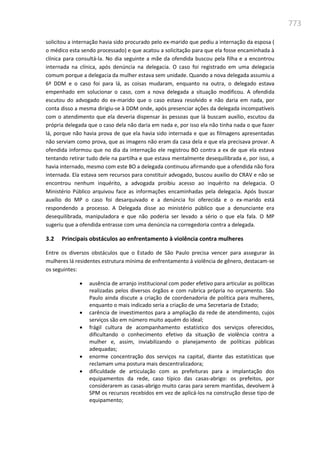 Relatório  final da cpmi da violência contra a mulher