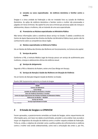 Relatório  final da cpmi da violência contra a mulher