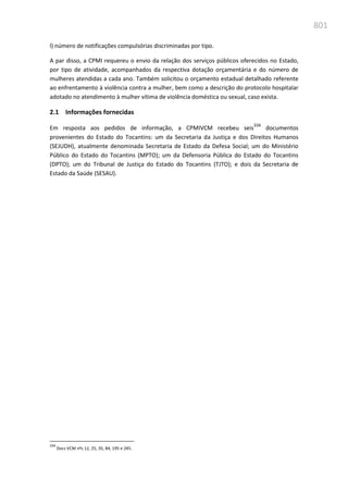 Relatório  final da cpmi da violência contra a mulher