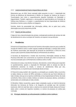 Relatório  final da cpmi da violência contra a mulher