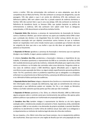 Relatório  final da cpmi da violência contra a mulher