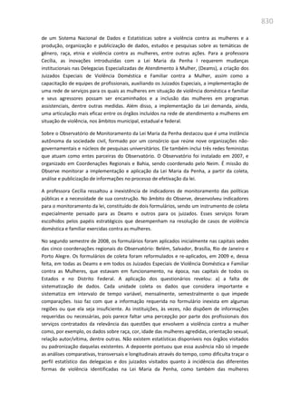 Relatório  final da cpmi da violência contra a mulher