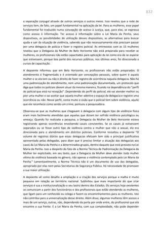 Relatório  final da cpmi da violência contra a mulher