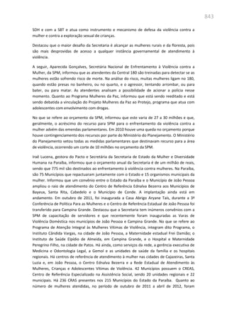 Relatório  final da cpmi da violência contra a mulher