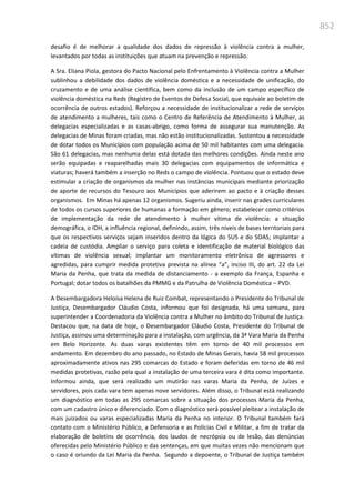Relatório  final da cpmi da violência contra a mulher
