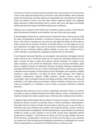 Relatório  final da cpmi da violência contra a mulher
