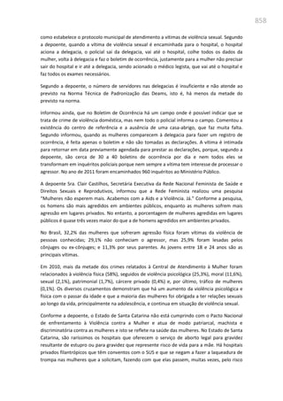 Relatório  final da cpmi da violência contra a mulher