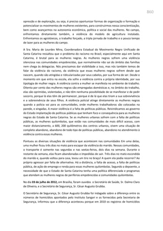 Relatório  final da cpmi da violência contra a mulher