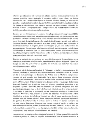 Relatório  final da cpmi da violência contra a mulher