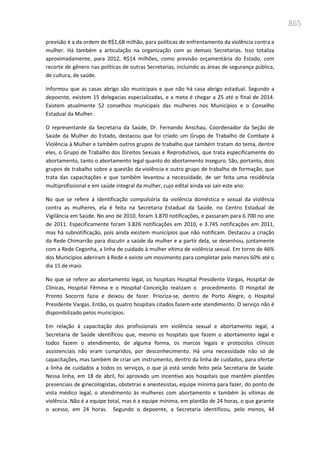Relatório  final da cpmi da violência contra a mulher