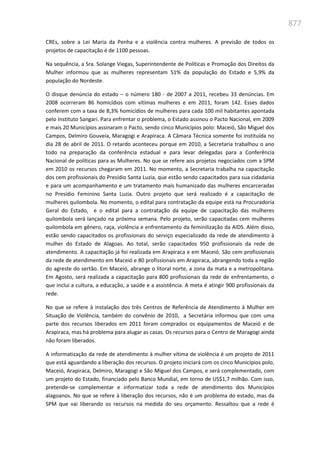 Relatório  final da cpmi da violência contra a mulher