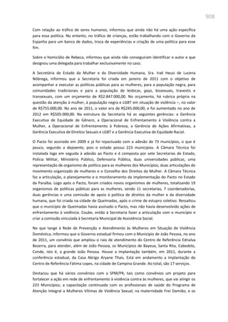 Relatório  final da cpmi da violência contra a mulher