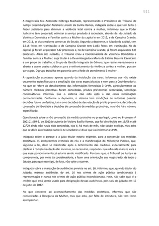 Relatório  final da cpmi da violência contra a mulher