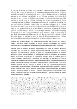 Relatório  final da cpmi da violência contra a mulher