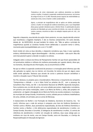 Relatório  final da cpmi da violência contra a mulher