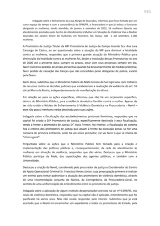 Relatório  final da cpmi da violência contra a mulher