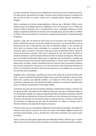Relatório  final da cpmi da violência contra a mulher