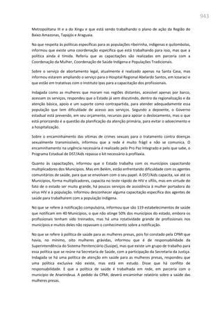 Relatório  final da cpmi da violência contra a mulher