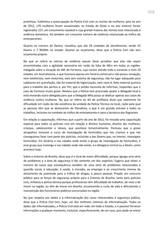 Relatório  final da cpmi da violência contra a mulher