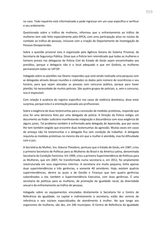 Relatório  final da cpmi da violência contra a mulher