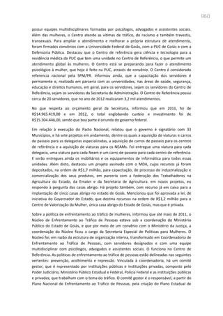 Relatório  final da cpmi da violência contra a mulher