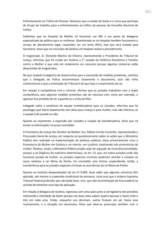 Relatório  final da cpmi da violência contra a mulher