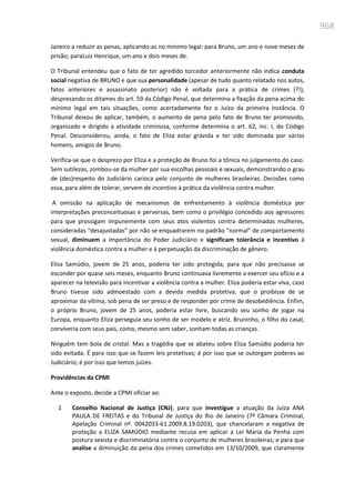 Relatório  final da cpmi da violência contra a mulher